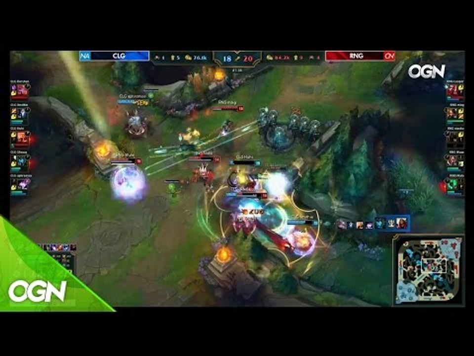 [MSI 2016] ′글로벌골드 1만차이 대박역전′ CLG의 환상적인 대역전극 [2016 LoL MSI] 160507 EP.4