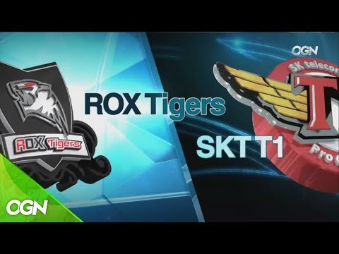 [2016.04.23] ROX vs SKT Game1 [롤챔스 결승전] 롯데 꼬깔콘 LoL Champions Korea Spring 2016