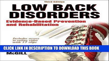 [PDF] Low Back Disorders-3rd Edition With Web Resource: Evidence-Based Prevention and