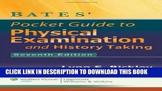 [PDF] Bates  Pocket Guide to Physical Examination and History Taking Popular Collection