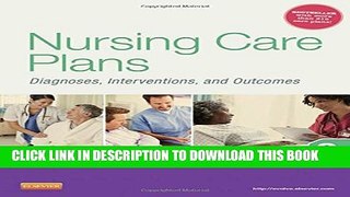 [PDF] Nursing Care Plans: Diagnoses, Interventions, and Outcomes Full Collection