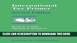 [PDF] International Tax Primer Full Online