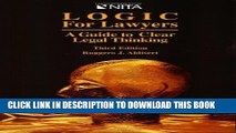 [PDF] Logic for Lawyers : A Guide to Clear Legal Thinking Popular Colection