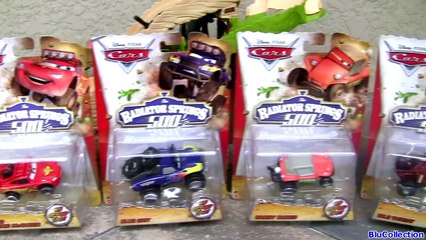 Cars RS500 1/2 Idle Threat, Shifty Sidewinder, Blue Grit, Off-Road RadiatorSprings500 ToyCollector