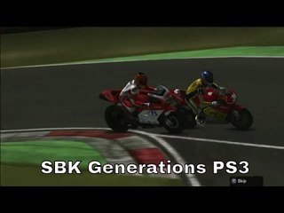 SBK Generations Gameplay PS3 | Superstock 1000 - Monza Wet Race