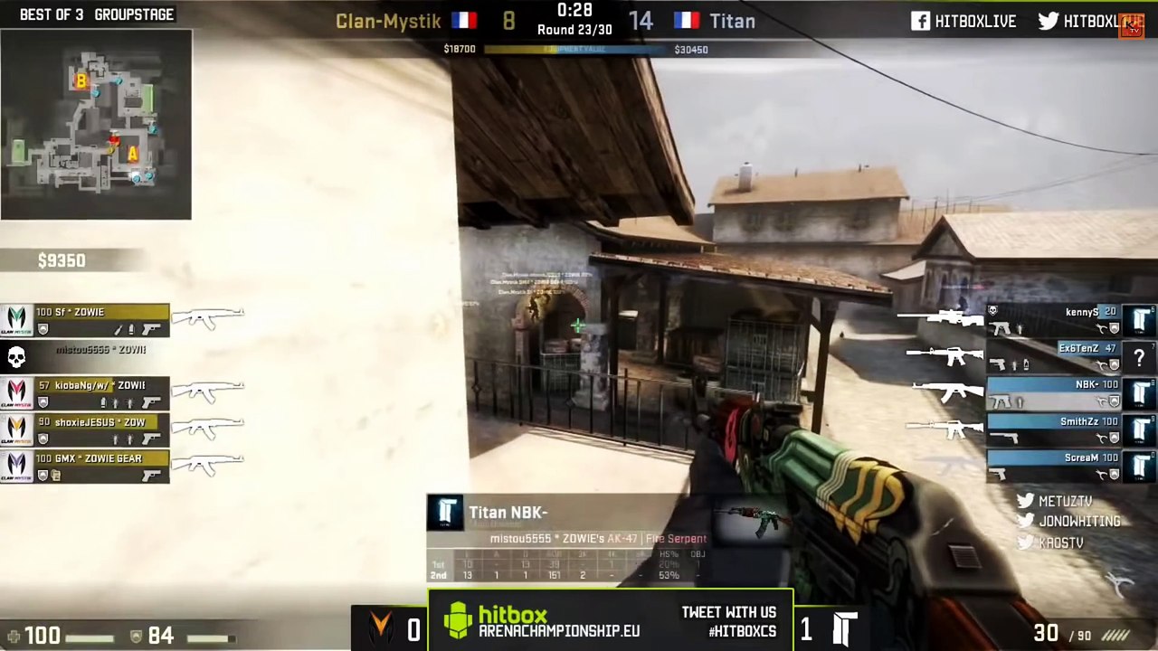 kennyS all 9 aces! in 2014