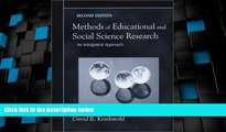 Big Deals  Methods of Educational and Social Science Research: An Integrated Approach  Best Seller