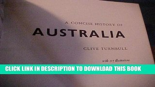 [PDF] A Concise History of Australia Full Online