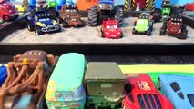 Pixar Cars Off Road Racers with Cars from Disney Pixar Cars and Cars2 Lightning McQueen Mater and Mo