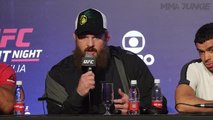 Roy Nelson explains why he got so upset at referee at UFC Fight Night 95