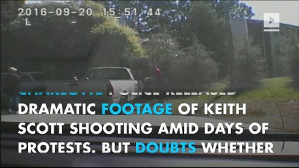 Watch: Charlotte police release video of Keith Scott shooting