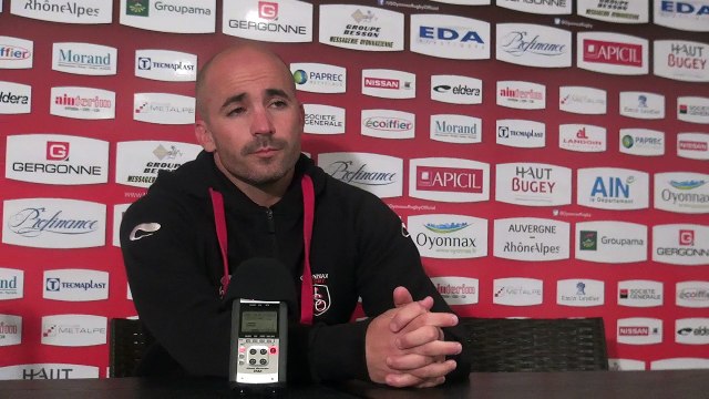 Rugby Pro D2 - Johann Authier après Oyonnax - Carcassonne