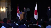 Abe pede apoio de Cuba após provocações norte-coreanas