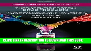 [PDF] Therapeutic Protein Drug Products: Practical Approaches to formulation in the Laboratory,