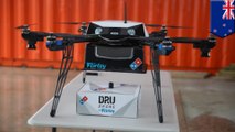 Domino's livrera ses pizzas avec des drones en Nouvelle-Zélande!
