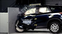 2014 Mazda CX-5 small overlap IIHS crash test