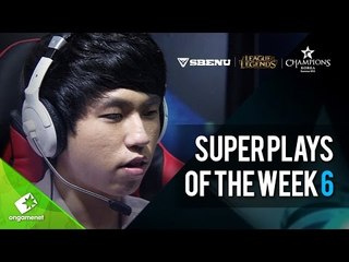 Super Plays of the Week 6 - 2015 SBENU LoL Champs Summer