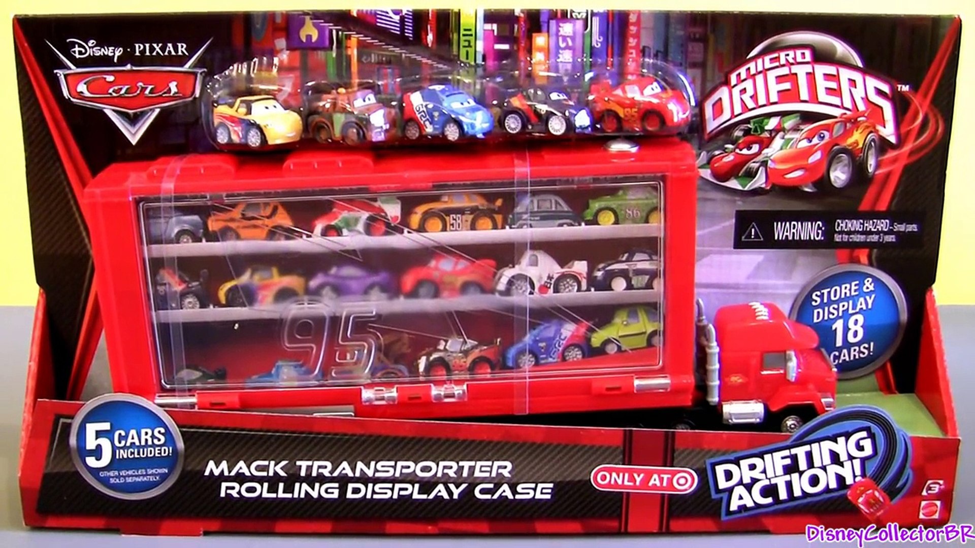 disney cars display case