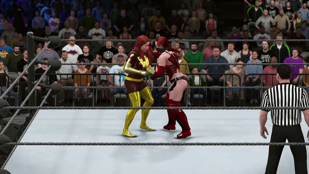 WWE 2K16 skarlet v dark phoenix
