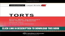 [PDF] Casenote Legal Briefs: Torts, Keyed to Prosser, Wade Schwartz Kelly   Partlett [Online Books]