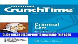 [PDF] CrunchTime: Criminal Law [Online Books]