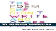 [PDF] The Poem She Didn t Write and Other Poems Popular Collection