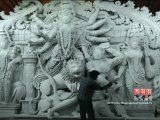 বাগেরহাটে পূজামণ্ডপে ব্যস্ত সময় পার করছেন প্রতিমা শিল্পীরা