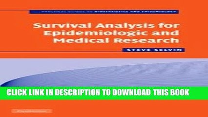 [PDF] Survival Analysis for Epidemiologic and Medical Research (Practical Guides to Biostatistics