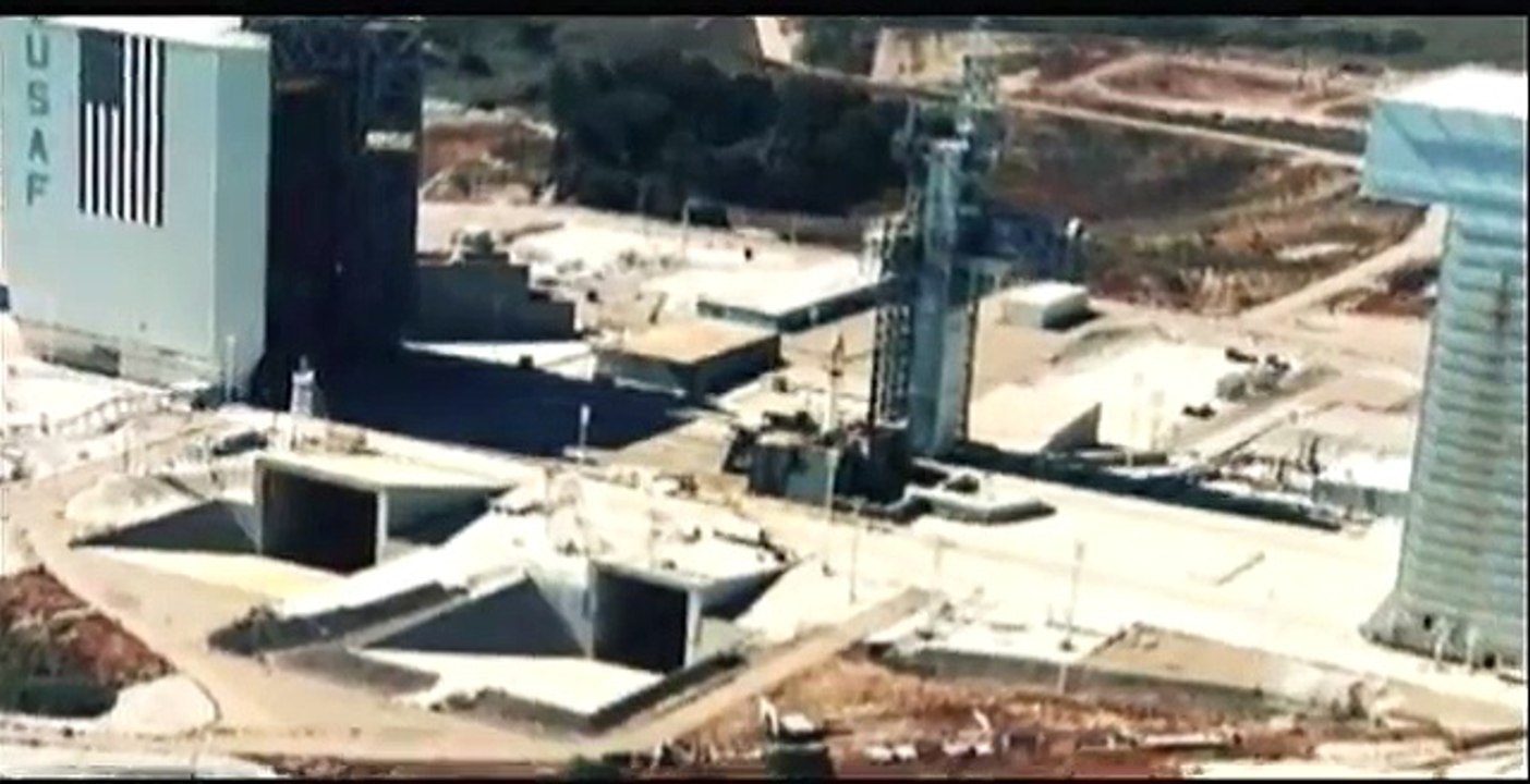 UFO shoots down dummy nuclear missile