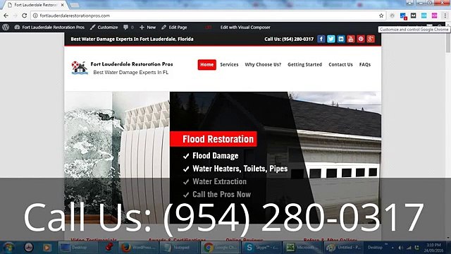 (954) 280-0317 - Water Flood Damage Cooper City, FL