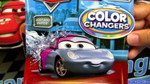 Sally Color Changers Cars 2 Disney Pixar Water Toys Colour Shifters review by Blucollection