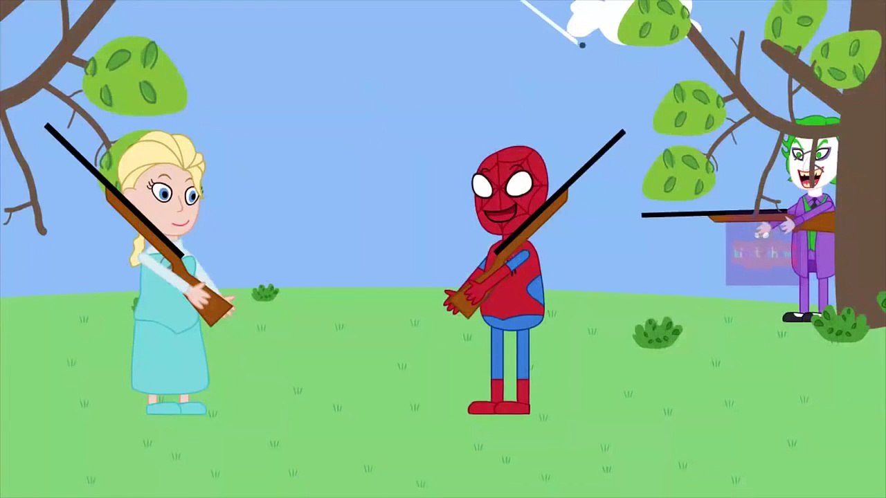 Elsa Frozen Creating Ice Palace Shared Spiderman Story For Kids By KidsTV