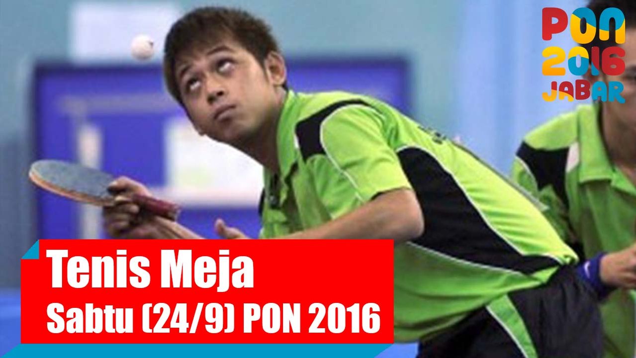 Tenis Meja - Siang, Sabtu (24/9)