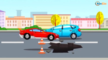 Мультфильмы для детей Грузовик и Мусоровоз в Автомобильном Городе |Мультики для детей