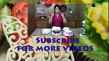 8 Menit bisa menerapkan cara membuat dan menghias Kue Ulang Tahun bentuk cinta