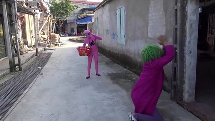 Headshot Joker Pranks Spiderman vs Frozen Elsa Superheroes Fun for kids-NXGADG1phNQ part 1