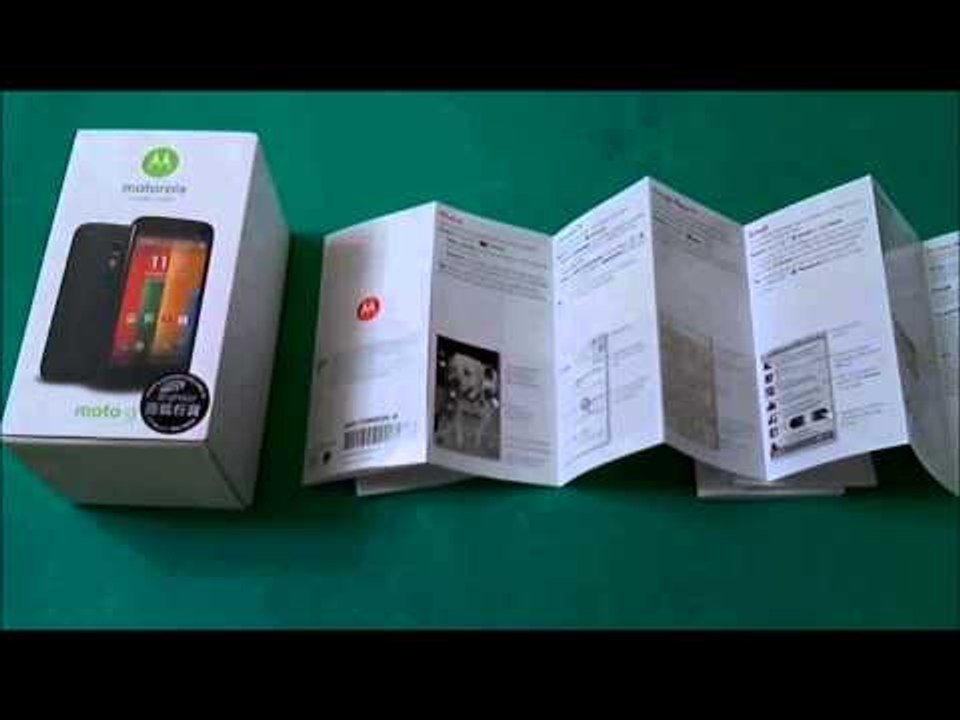 Moto G Unboxing