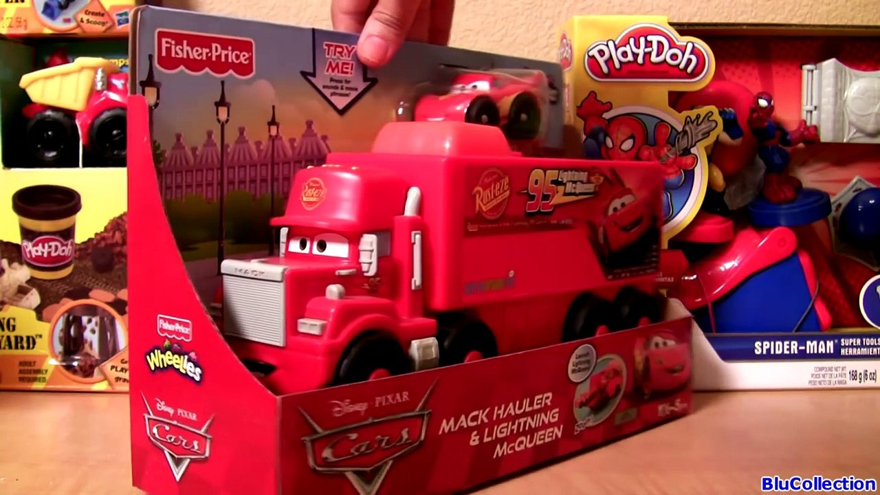 MegaBloks Mack & Lightning McQueen 7769 Disney Pixar Cars Lego Blocks 8486 Macks Team Truck