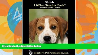 Must Have PDF  Shiloh LitPlan - A Novel Unit Teacher Guide With Daily Lesson Plans (LitPlans on