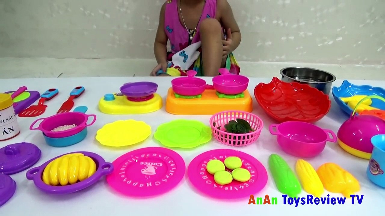 Bộ đồ chơi nấu ăn - Bé tập nấu ăn - Cooking Kitchen Playset