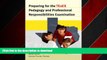 FAVORIT BOOK Preparing for the TExES Pedagogy and Professional Responsibilities Examination READ