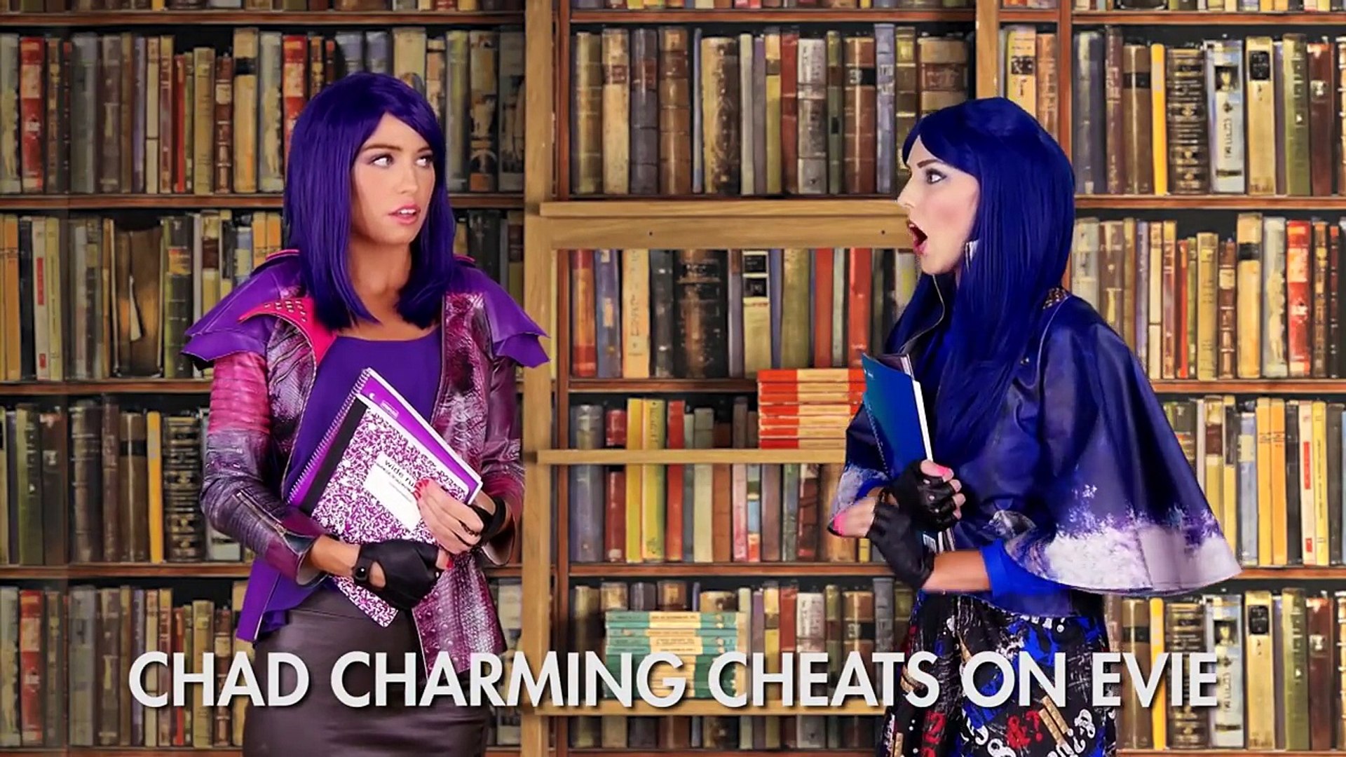 Descendants Chad Charming Cheats On Evie With Audrey And Jane