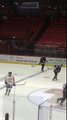 Justin Bieber fait du hockey sur glace avec l'équipe d'Amiens