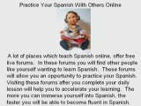 Learn Spanish Online; It's Easy to Learn Spanish Online