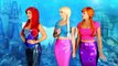 Ariel Saves Mermaid Elsa and Mermaid Anna in Real Life. DisneyToysFan