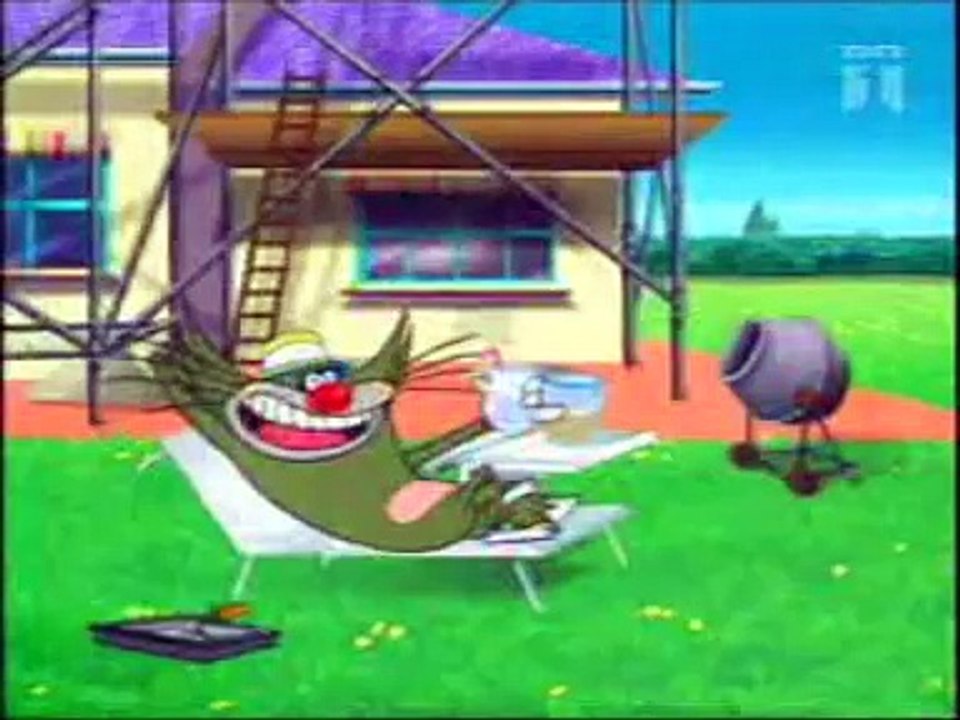 ---NEW Oggy Double Episode Beware of Destruction and Sky Diving