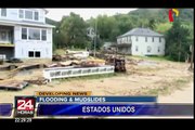 Lluvias torrenciales causan inundaciones en Estados Unidos