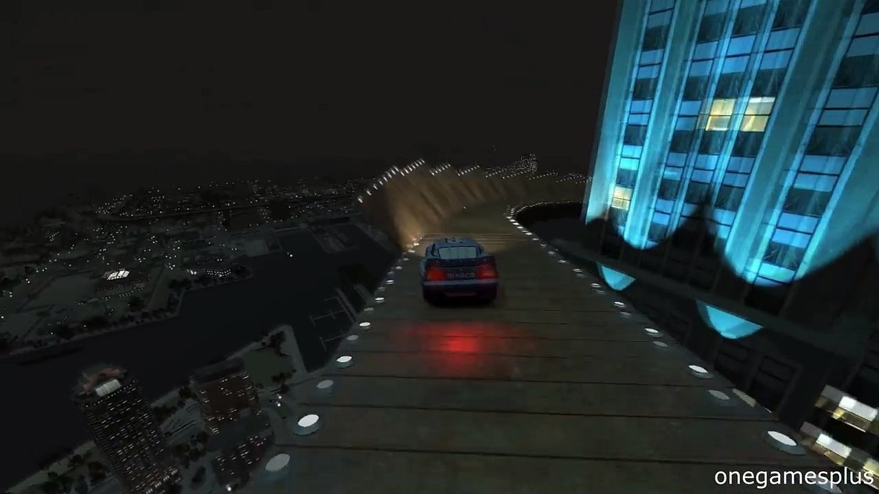 Night Race Tobogan Dinoco McQueen Disney pixar car by onegamesplus