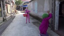 Headshot Joker Pranks Spiderman vs Frozen Elsa Superheroes Fun for kids-NXGADG1phNQ part 1