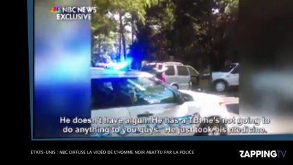Etats-Unis : NBC diffuse la vidéo de l'homme noir abattu par la police à Charlotte (Vidéo)